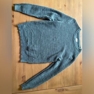 J Crew Knit Rugged Waffle Sweater